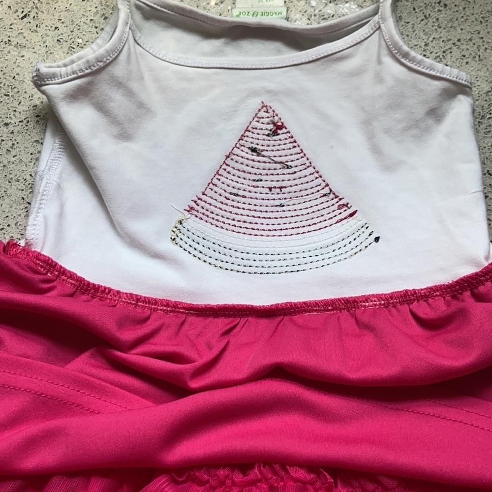Maggie & Zoe Girls 3T Ruffle Dress - Picture 5 of 10